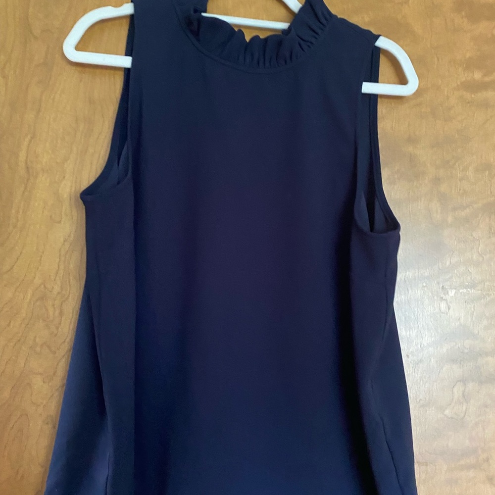 J Crew sleeveless blouse